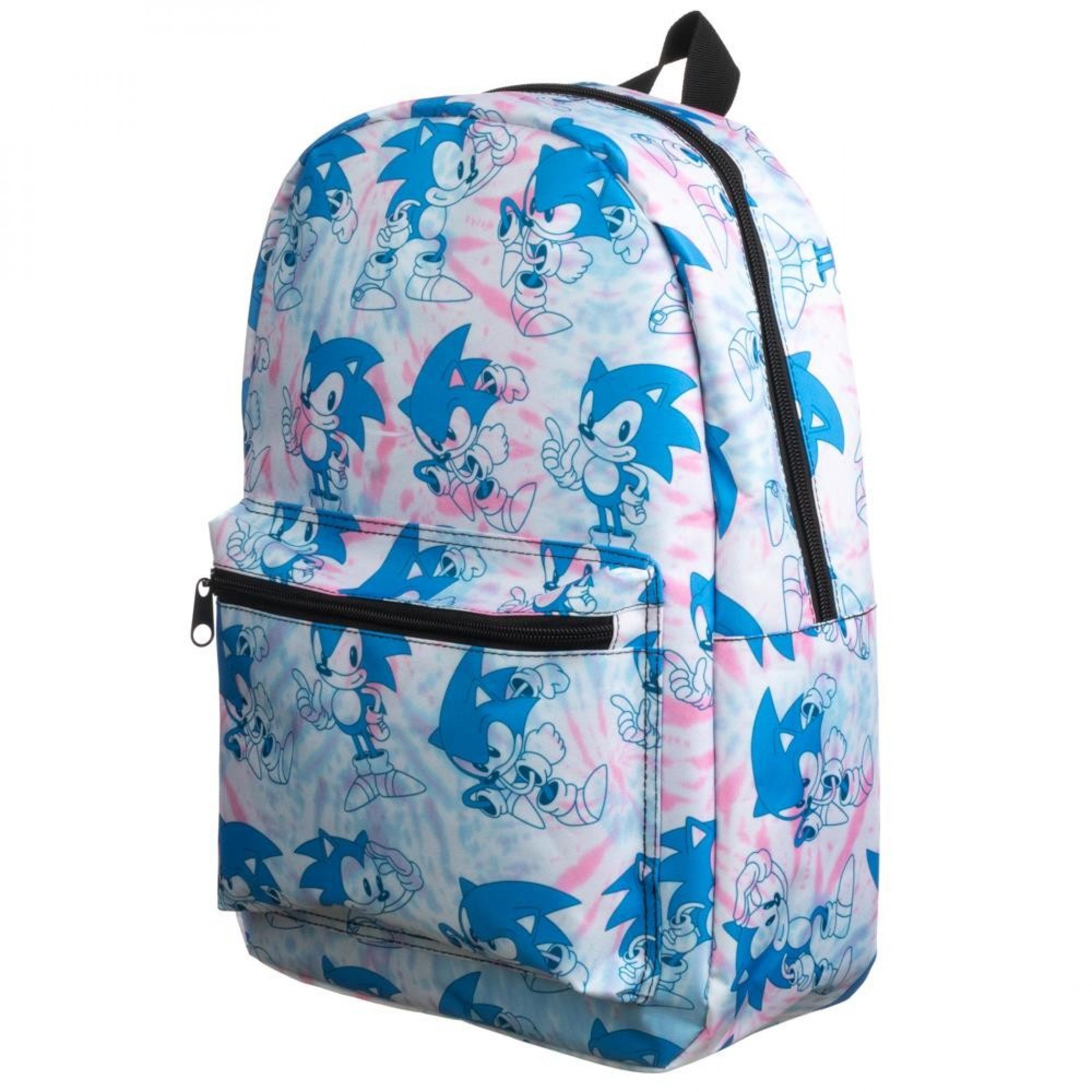 Sonic The Hedgehog Tye Dye Quick Turn Backpack